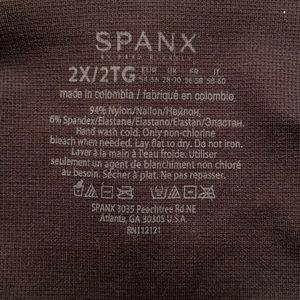 SPANX black leggings (2X)